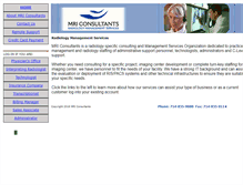 Tablet Screenshot of mriconsultants.com